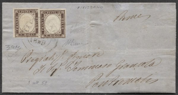 Antichi Stati Italiani - Ducato di Modena -  Lettera (14Ac/C2)