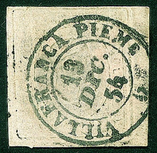 Antichi Stati Italiani - Sardegna - 1853 - 40 cent rosa chiaro (6)