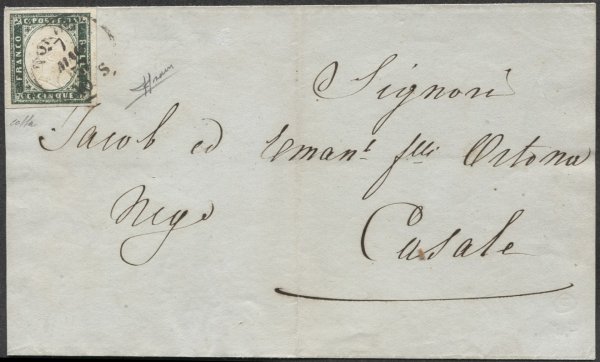 Antichi Stati Italiani - Sardegna - Lettera (13Aa)