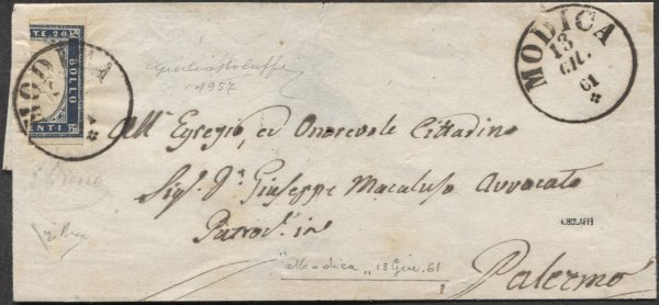Antichi Stati Italiani - Sardegna - Lettera (15Da)