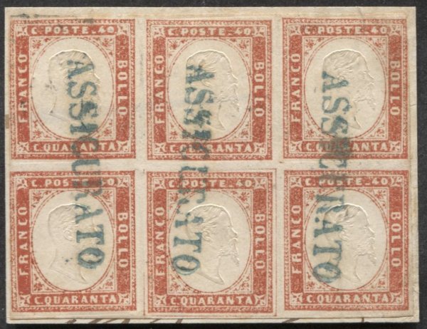 Antichi Stati Italiani - Sardegna - 40 cent (16Ac)