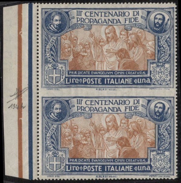 Italia - Regno - Propaganda Fide 1 lira (134h)