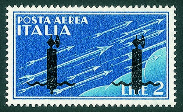 RSI - Verona - 1944 - 2 lire Aerea (P15A)