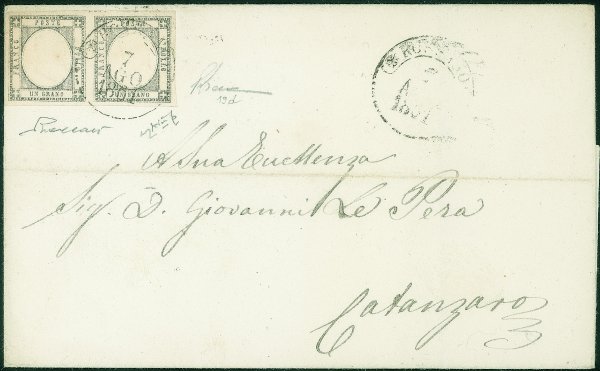 Antichi Stati Italiani - Napoli - Province Napoletane - Lettera  (19d)