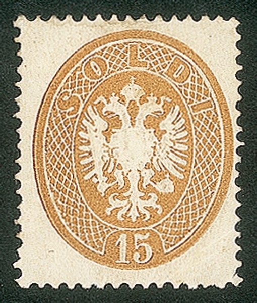 Antichi Stati Italiani - Lombardo Veneto - 1863 - 15 soldi bruno (40)