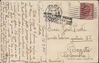 Regno - Vittorio Emanuele III - Cartolina affrancata con 10 cent Leoni (82)