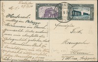 Regno - Vittorio Emanuele III - Cartolina paesaggistica da Trieste