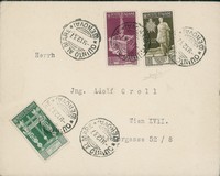 Regno - Vittorio Emanuele III - Lettera per l'Austria da Quinto al Mare 9.12.37