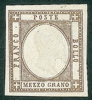 Antichi Stati Italiani - Province Napoletane - 1861 - Mezzo grano (18)