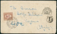 Regno - Segnatasse - Bella bustina da Landikhana (Afganistan)
