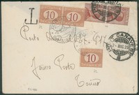 Regno - Segnatasse - 1925/1931 - Insieme di 5 buste