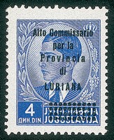 Occupazioni II guerra mondiale - Lubiana - 1941 - 4 din Alto Commissariato (48)