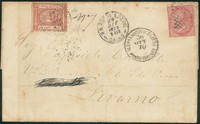 Uffici Postali all'Estero - Emissioni generali - Mista Ascendente - 1 piastra (11 - Egitto)