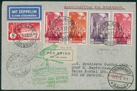 Colonie - Cirenaica - VI Volo in Sud America (Longhi 137) - corriere della Cirenaica