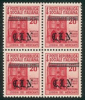 C.L.N. - Torino - 1945 - 20 cent (Unificato 4 - Errani 4b)