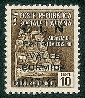 C.L.N. - Valle Bormida - 1945 - Non Emesso - 10 cent (8)