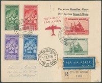 Vaticano - Bruxelles/Secondo Salone Aeronautico 12.7.39 (Longhi 3863)