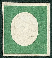 Antichi Stati Italiani - Sardegna - 1854 - Non Emesso - 5 cent verde oliva scuro (10)