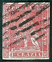 Antichi Stati Italiani - Toscana - 1851 - 1 crazia (4)