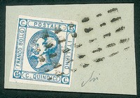Antichi Stati Italiani - Toscana - 1863 - Camaiore (Pti 11) - frammento con 15 cent Litografico (13)