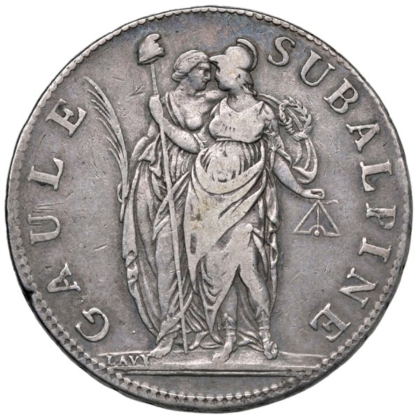 TORINO  -  Repubblica Subalpina (1800-1802)