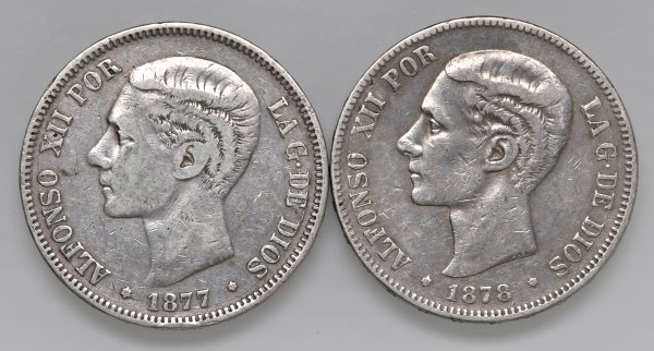 SPAGNA  -  Alfonso XII (1874-1885)