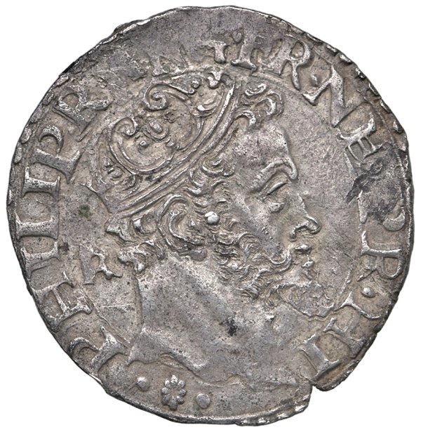 NAPOLI  -  Filippo II d'Asburgo (1554-1598) Principe di Spagna