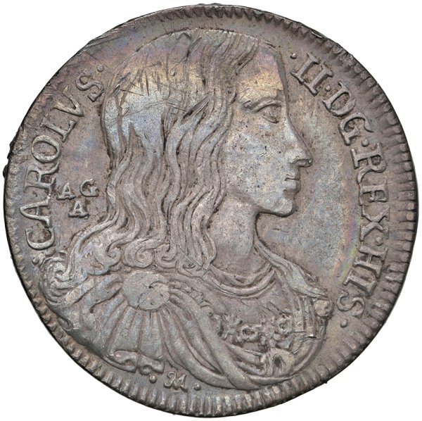NAPOLI  -  Carlo II d'Asburgo (1674-1700)