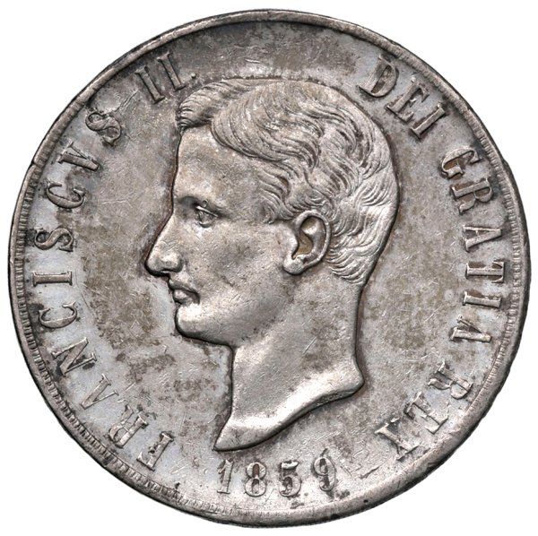 NAPOLI  -  Francesco II (1859-1860)