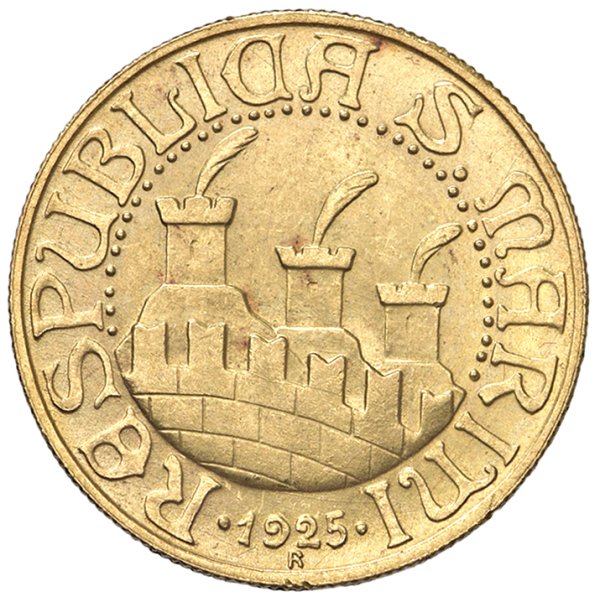 SAN MARINO  -  Vecchia monetazione (1864-1938)