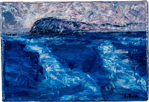LUCIANO ROSSI - Il suono, 'melodia dell'acqua' riflusso granitico...