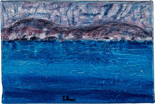 LUCIANO ROSSI - Il suono del mare
2015
Tecnica mista e colla su poliuretano
22 x 15 cm
Firmata in basso al centro
Firma, data e titolo al retro
