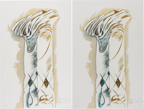 ELISABETTA GOGGI - Due litografie