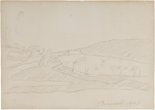 GIORGIO MORANDI - Paesaggio