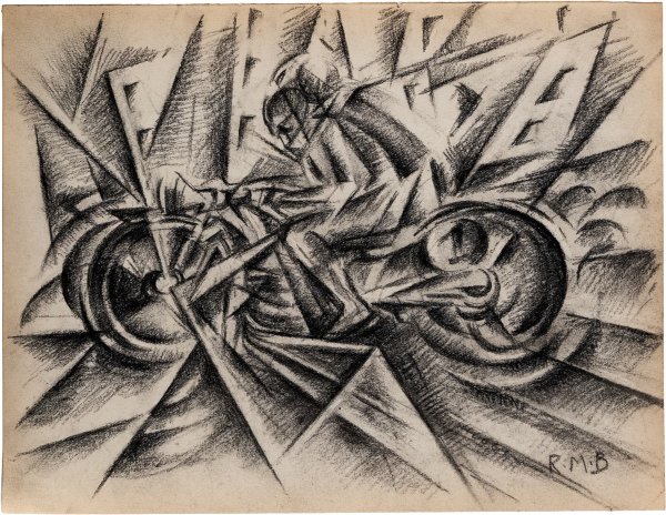 ROBERTO MARCELLO IRAS BALDESSARI - Motociclista in corsa