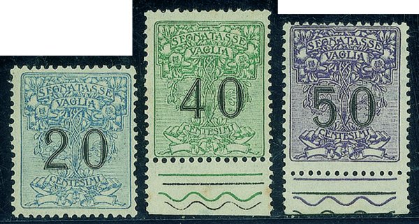 Regno - Segnatasse - 1924 - Segnatasse Vaglia (1/6)