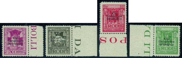 Colonie - Egeo - 1930 - Congresso Idrologico (12/20)
