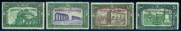 Colonie - Somalia - 1930 - Milizia III (140/143) - serie completa