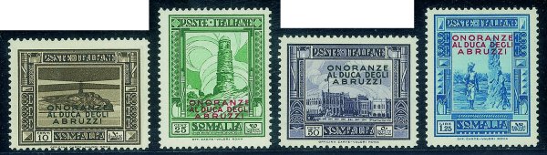 Colonie - Somalia - 1934 - Duca degli Abruzzi (185/192) - serie completa