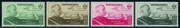 Colonie - Tripolitania - 1934 - Roma Mogadiscio (47/56) - serie completa