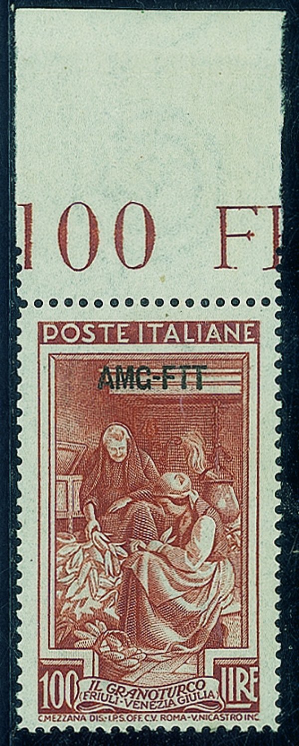 Trieste - Trieste AMG FTT - 1947 - 100 lire Italia al Lavoro (106/IId)