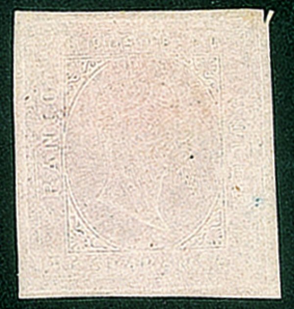 Antichi Stati Italiani - Sardegna - 1853 - 40 cent rosa chiaro (6)