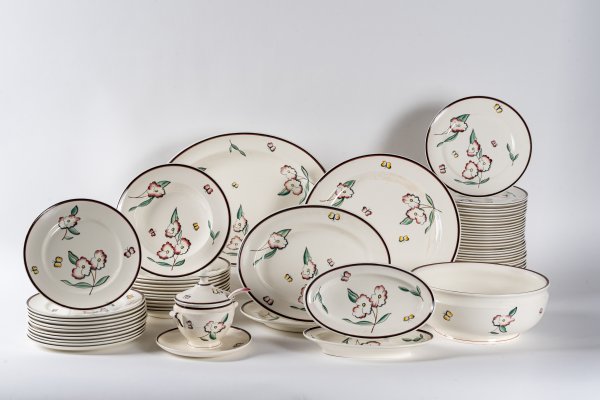 Servizio da tavola.
Richard-Ginori S. Cristoforo Milano, 1932.