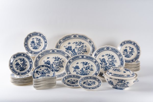 Servizio da tavola "Manchu".
Inghilterra, Manifattura Mason's, circa metà XX secolo.