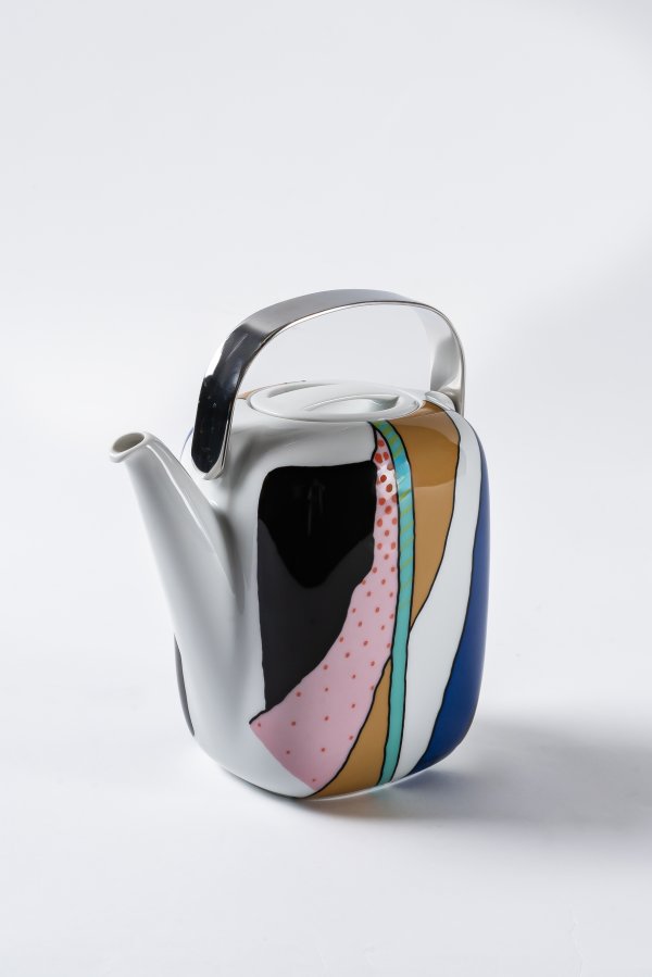Teiera da collezione.
Germania, Manifattura Rosenthal, 1980.
