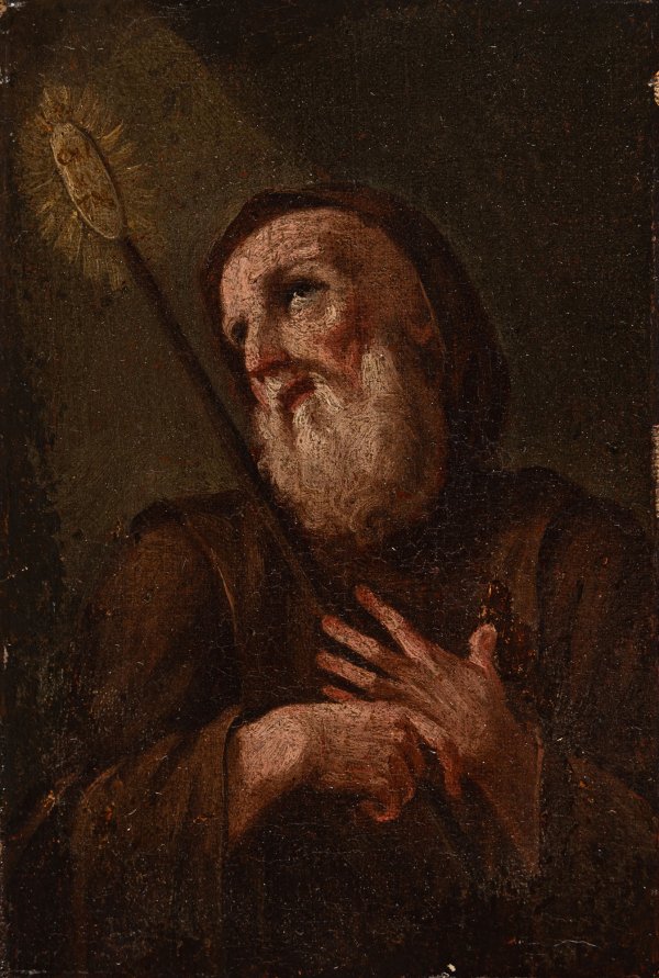SCUOLA ITALIANA DEL SECOLO XVIII - San Francesco da Paola