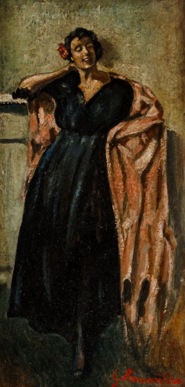 GIUSEPPE PENNASILICO - Donna con scialle