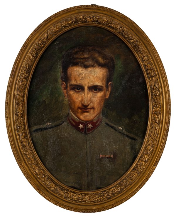 CARLO GAUDINA - Ritratto di soldato