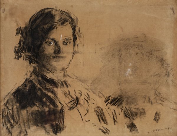 ARTISTA ITALIANO DEL XX SECOLO - Ritratto di giovane donna