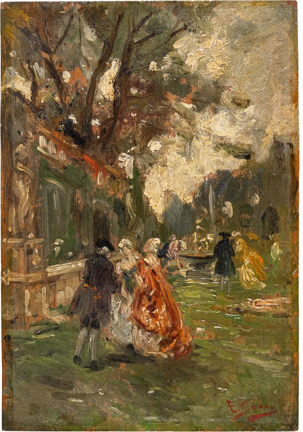 ENRIQUE SERRA Y AUQUÉ - Giardino